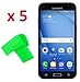 5 x Samsung Galaxy Sky S320VL Screen Protector Guard CLEAR PRE-CUT No Cutting Require Perfect Fit + EXTREME BRAND (5 x Clear Screen Protector)