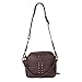 Browning Janey Concealed Carry Small Handbag with Camouflage Lining - Brown - Mossy Oak Country Camo - 8” x 7” x 4.5”