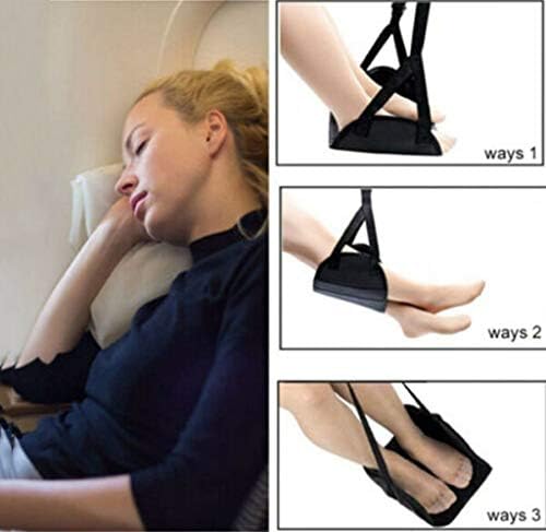 callm Foot Rest Hammock Comfy Hanger Travel Airplane Footrest Hammock Made with Premium Memory Foam Foot