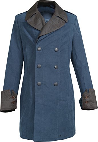 Musterbrand Assassin's Creed Men Coat Arno Blue 3XL