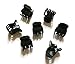 20 Pcs Black Mini Small Hair Snap Claw Clip Size 10 Mm