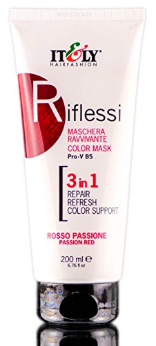 IT&LY ITLY RIFLESSI COLOR RENEWAL MASK MASQUE - 6.76oz PASSION RED
