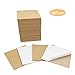 50 Pack Self-Adhesive Cork Sheets Squares 4