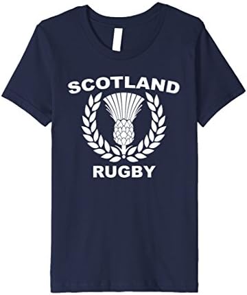 Kids Scotland Rugby Jersey T-Shirt 4 Navy