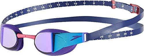 Speedo Fastskin Elite Mirror Swimming Goggles Violet/blue Mirror