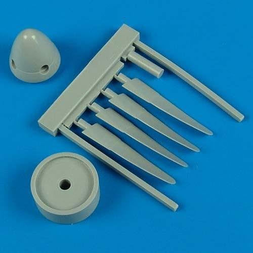Quickboost 1:48 P-51 D Mustang Propeller w/ Tool for HobbyBoss Kit #QB48-466