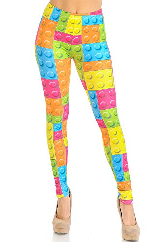 World-of-Leggings-Womens-Graphic-Print-Tribal-Floral-Animal-Leggings-45-Styles