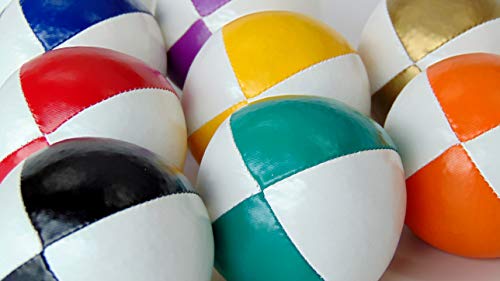 5 Juggling+Balls+Professional+Style+White