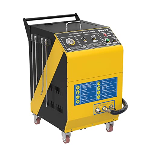 QPKING Dry Ice Blasting Machine,HTS708 Industrial Dry Ice Blasting