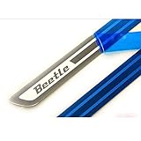 CarFam Stainless Steel Door Sill Scuff Plate for VW Beetle 2012 2013 2014 2015+