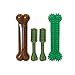 Nylabone Dental Kit for Puppies Peanut Butter X-Small/Petite (4 Count)