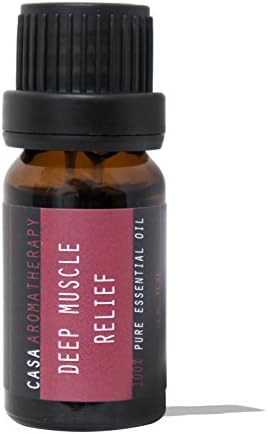 Casa Aromatherapy Deep Muscle Relief Essential Oil 100% Pure Therapeutic Oil