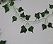 Muyisen 12 Pack Artificial Greenery Ivy Vine Leaves Garland for Wedding Party Garden Wall Party Decoration