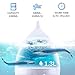 Janolia Cool Mist Humidifier, Ultrasonic Air Humidifier, with Essential Oil Tray, 7 Colors LED Night Light, for Home, Office, Yoga, Reading (1.3L)