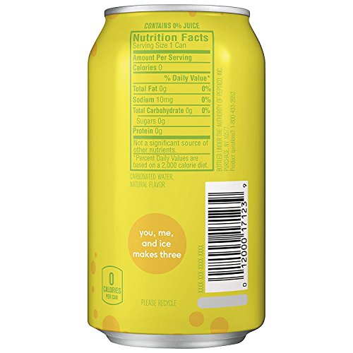 bubly Sparkling Water, Lemon, 12 fl oz. cans (8 Pack) Pricepulse