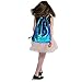 ICOSY Mermaid Sequin Bag Magic Reversible Sequin Drawstring Backpack Glitter Dance Bags Flip Sequins Backpack Bags Shining Sports Backpack for Kids Adults (Blue/Purple, 13.8