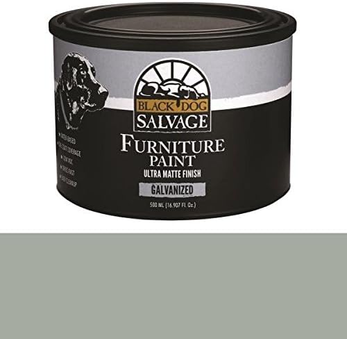 Black Dog Salvage Furniture Paint"Galvanized" Gray Pint Plus