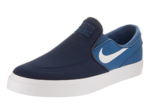 nike slip on blue