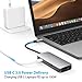 dodocool USB C Hub, 7 in 1 Type C Hub Adapter with 4K USB C to HDMI, SD/TF Card Reader, 100W Power Delivery, 3 USB 3.0 Ports for MacBook/Air/Pro 2018, Chromebook and More (Space Gray)