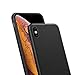 EasyAcc Thin Case for iPhone Xs Max [Supporting Wireless Charging], Slim Matte Black TPU Phone Cases Finish Profile Basic Back Protective Cover Compatible with iPhone Xs Max 6.5 inch