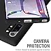 TOZO for Samsung Galaxy Note 10 Plus Case (2019) Liquid Silicone Gel Rubber Shockproof Shell Soft 4 Side Full Protection Cover for Samsung Galaxy Note 10+5G Black