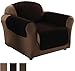 Innovative Textile Microfiber Chair Furniture Protector, Chocolate