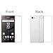 iKNOWTECH Front Back Clear Full Body Tempered Glass Screen Protector for Sony Xperia Z5 Compact Mini