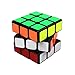 FC MXBB 3x3 PVC Stikcer Smooth Speed Puzzle Magic Cube Black -Twist Brain Teasers IQ Toys for kids 56mm