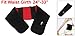 Magentoo(TM) Pain Relief Backache Magnetic Lower Back Waist Support Brace Belt Black Red