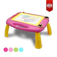 SLHFPX Gift for 2-6 Year Old Kids,Magnetic Drawing Sketching Writing Table for 1-6 Year Old Kid Toys for 2-6 Year Old Boys Girls Toddlers (Renewed)