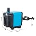 KEDSUM 770GPH Submersible Pump(3500L/H, 65W), Ultra Quiet Water Pump with 6.5ft High Lift, Aquarium Pump with 6.5ft Power Cord, 3 Nozzles for Fish Tank, Pond, Aquarium, Statuary, Hydroponics
