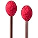 Tiptop Home Sudopo Frienda 1 Pair Medium Hard Yarn Head Keyboard Marimba Mallets with Maple Handles (Red)