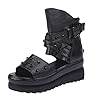 Womens-Sandals-for-Women-Huizhuangshigong-Womens-Summer-Roman-Fish-Mouth-Shoes-Thick-Bottom-Cake-Rivet-Wedge-Sandals
