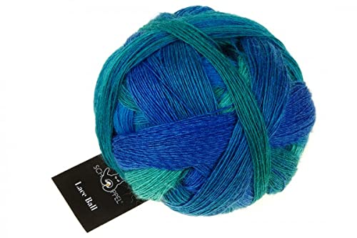 Schoppel-Wolle Lace Ball, Turquoise Mill