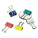 Officemate Micro Binder Clips, Assorted Colors, 100 Clips per Tub (31023)