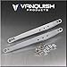 Vanquish Products Trailing Arms, Clear Anodized: Yeti, VPS07351