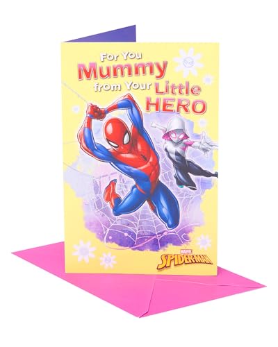 UK Greetings Marvel Spiderman Muttertagskarte – Helden-Design