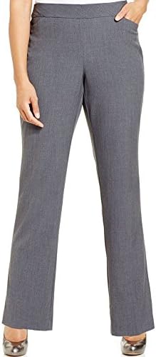 Jm Collection Plus Size Pull-On Wide-Leg Trousers (22W)
