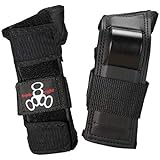 Triple 8 Saver Series Wristsavers (Black, Small)