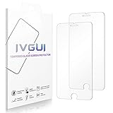 iPhone 7 Plus Screen Protector,IVGUI 0.33mm [2 Pack] [Scratch Proof] [Ultra Clear] [High Definition] [Easy to Install] Tempered Glass Screen Protection Film 5.5 inch