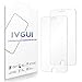 iPhone 7 Plus Screen Protector,IVGUI 0.33mm [2 Pack] [Scratch Proof] [Ultra Clear] [High Definition] [Easy to Install] Tempered Glass Screen Protection Film 5.5 inch