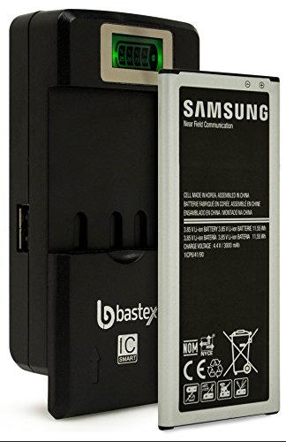 Samsung Galaxy Note Edge Battery 3000mAh OEM Original Li-ion Battery for Galaxy Note Edge Non Retail Packaging Black Silver(Certified Refurbished) & One (1) Bastex External Dock LCD Battery Charger Samsung Galaxy Note Edge Battery 3000mAh OEM Original Li-ion Battery for Galaxy Note Edge Non Retail Packaging Black Silver(Certified Refurbished) & One (1) Bastex External Dock LCD Battery Charger