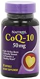 Natrol Coenzyme Q-10, 50mg Softgels, 30-Count
