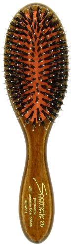 Spornette-25-Wood-Handle-Porcupine-Brush-With-Genuine-Boar-Bristle--Made-In-Germany