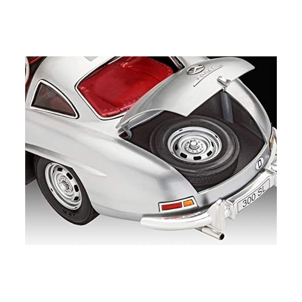 Revell RV07657 07657 Mercedes Benz 300 SL originalgetreuer Modellbausatz fÃ¼r Experten, unlackiert – Bild 7