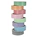 Crafty Rabbit Stripe Washi Tape - Set of 8 Rolls - 262 Feet Total - Multicolor