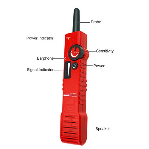 image for DANOPLUS Anti-jamming Low Voltage Underground Cable Tracker Detector T