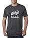 Panoware Men's Beer T-Shirt | Beer Bear Deer, Heavy Metal L
