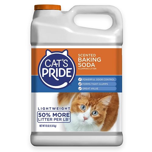 Cat's Pride Lightweight Clumping Litter Baking Soda Powerful Odor