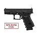 UTG Pro Plus 0 Base Pad, Glock Small Frame, Matte Black Aluminum
